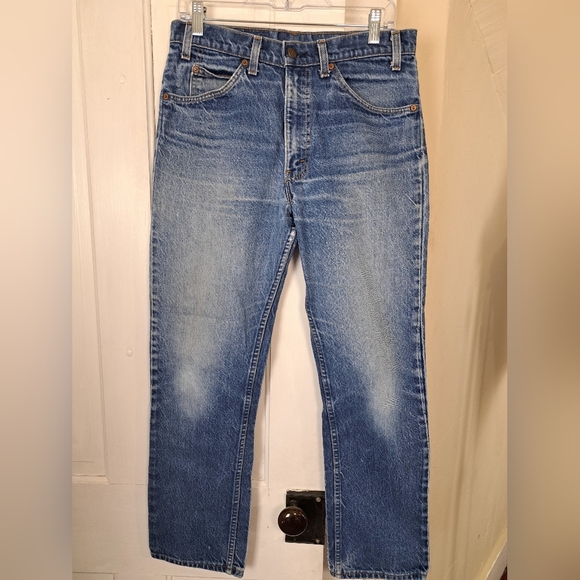 Vintage '87s Levi's 509 Orange Tab Jeans W32 L30 - Picture 2 of 16